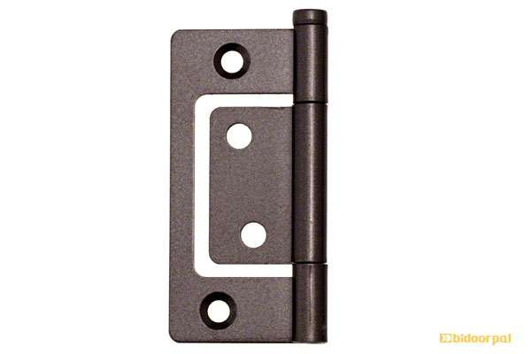 BF-161 厚口フラッシュ丁番 ブラウン (木ネジ付)