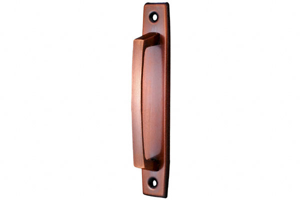 HZ-17 座付一文字取手 銅色