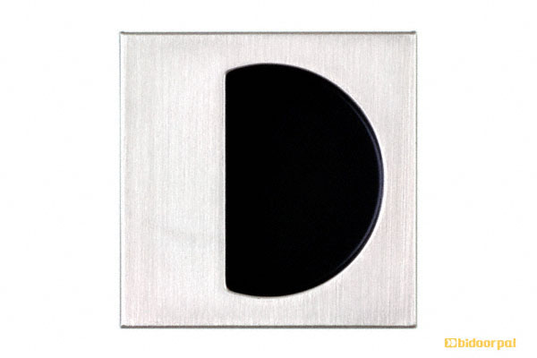 MS-58 掘込角半月 ステン黒底