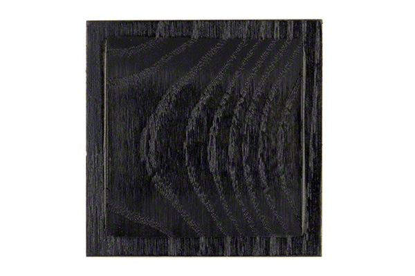 PW-23 木製両チリ角 黒