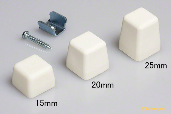 RG-58 キューブ戸当り アイボリー