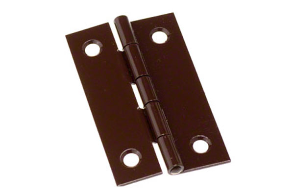 BF-68 鉄 片背押丁番 ウルミ (木ネジ無)