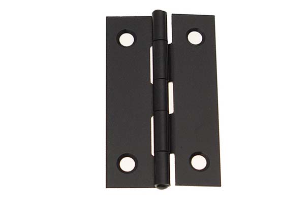 BF-69 鉄 片背押丁番 ブロンズ塗 (木ネジ無)