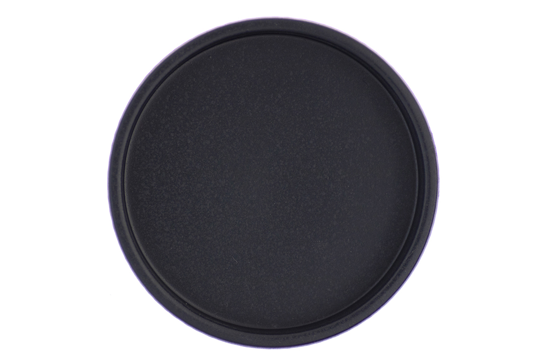 フレルテ 01‐123 浅口襖引手 ステン平円丸 穴無 ビットブラック