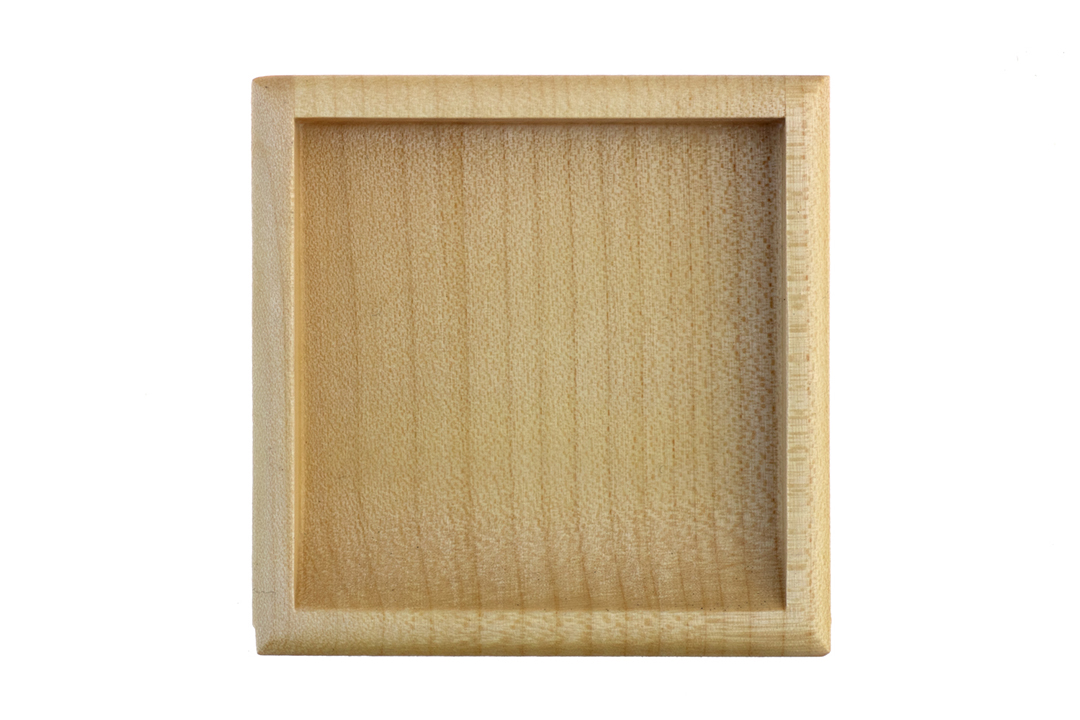 フレルテ 02‐328 深口襖引手 木製 チリ角形 ビットナチュラルウッド