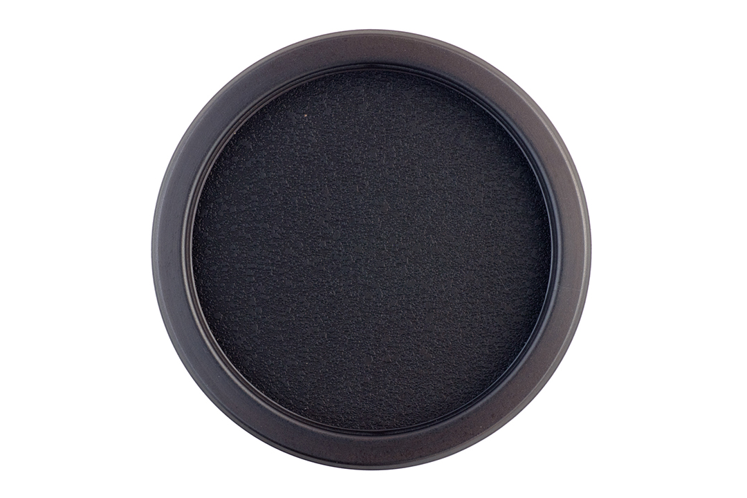 フレルテ 04‐133 深口襖引手 鉄製 しおり丸 穴有 レリックアンバー