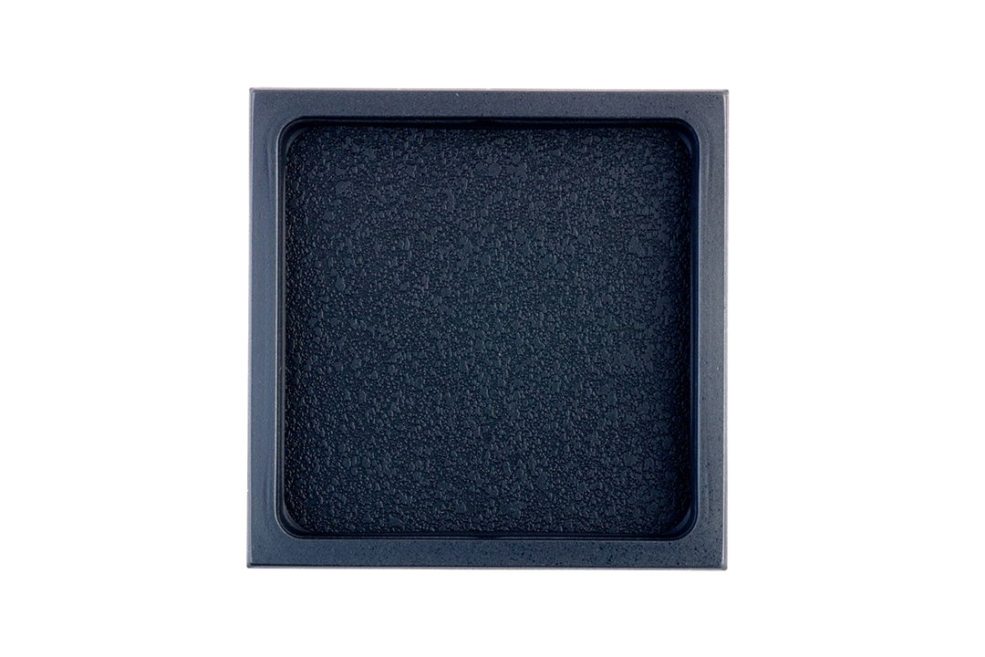 フレルテ 04‐192 深口襖引手 鉄製 しおり正角 穴有 レリックネイビー